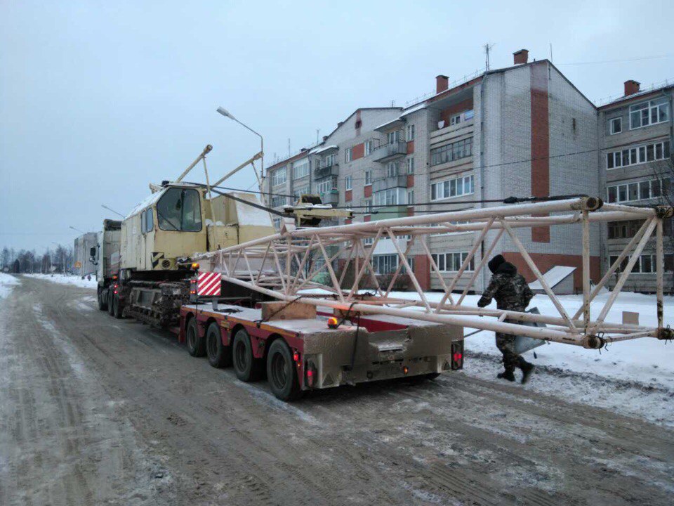 Перевозка кранов