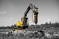 На базе мини экскаватора VOLVO EC55 фото