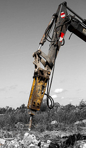 Фото На базе мини экскаватора VOLVO EC55 в прокат 