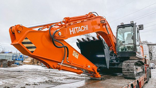 Новинка - Гусеничный экскаватор Hitachi 210