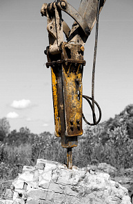Фото На базе мини экскаватора VOLVO EC55 в прокат 