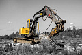 На базе мини экскаватора VOLVO EC55 фото