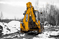 На базе экскаватора JCB 4CX фото