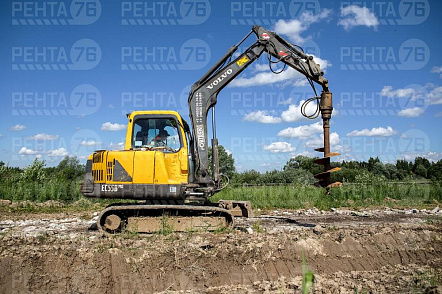 Фото На базе мини экскаватора VOLVO EC55 в прокат 
