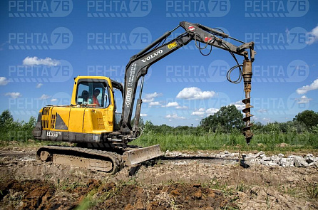 Фото На базе мини экскаватора VOLVO EC55 в прокат 