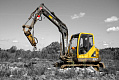 На базе мини экскаватора VOLVO EC55 фото
