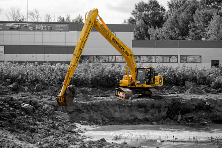 Фото Планировщик Komatsu PC300LC в прокат 