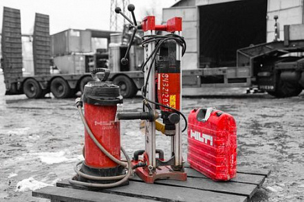 Фото Установка алмазного бурения Hilti DD130 в прокат 
