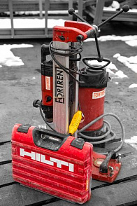 Фото Установка алмазного бурения Hilti DD130 в прокат 