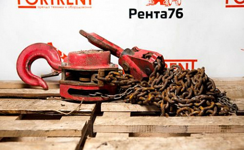 Фото Цепная таль 10 тонн в прокат 